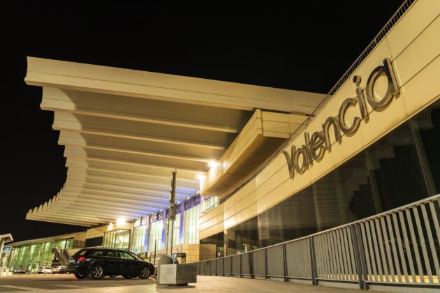 Aéroport de Valence en Espagne
