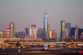 Aperçu de l'aéroport Newark à New York