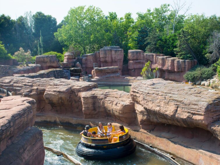 Attraction Grand Canyon Rapids à PortAventura World, Espagne