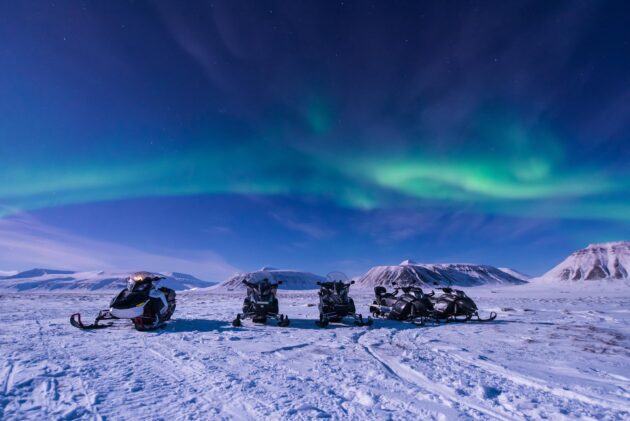 Balade en motoneige à Tromso