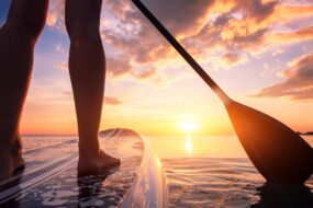 Balade en stand-up paddle en Guadeloupe