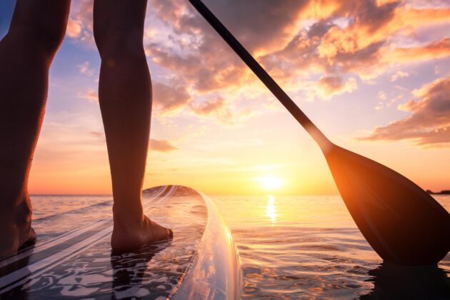 Balade en stand-up paddle en Guadeloupe