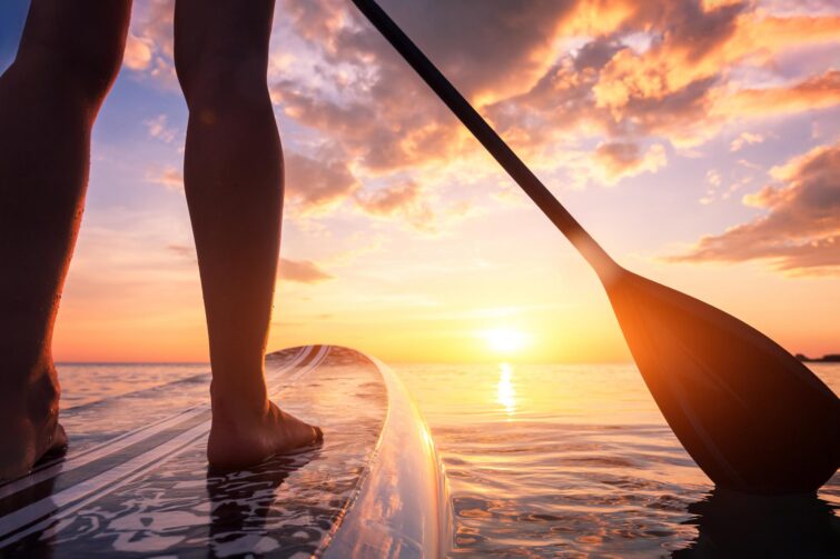 Balade en stand-up paddle en Guadeloupe