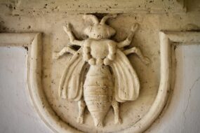 Bas-relief Barberini Bee at Barberini Palace Rome