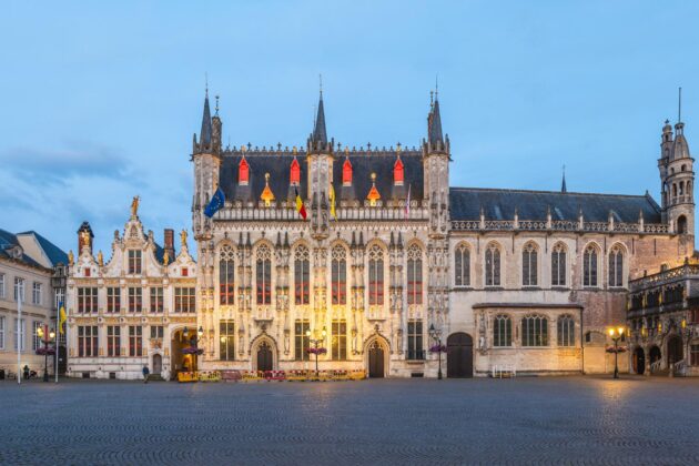 Basilique du Saint-Sang de Bruges en Belgique
