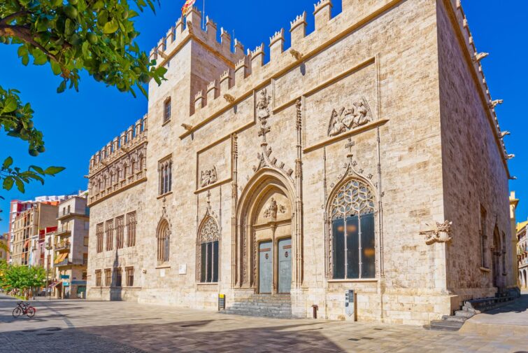 Bâtiment de la Lonja de la Seda à Valence