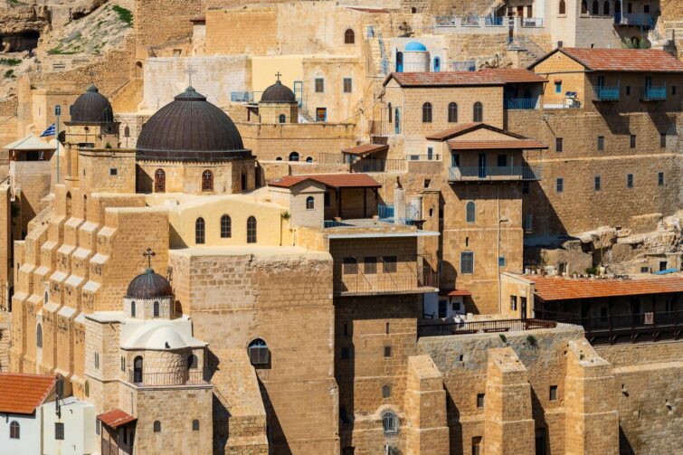 Bethléem Palestine vue rapprochée église orthodoxe grecque