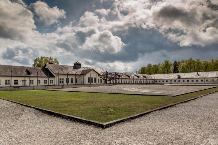 Camp de concentration de Dachau en Allemagne
