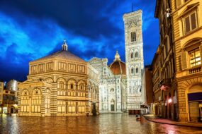 Campanile de Giotto à Florence en Italie