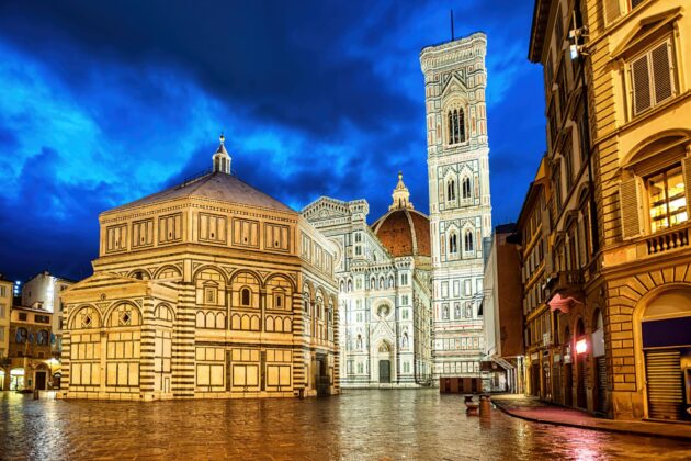Campanile de Giotto à Florence en Italie