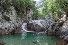 Canyoning dans les aiguilles de Bavella, Corse