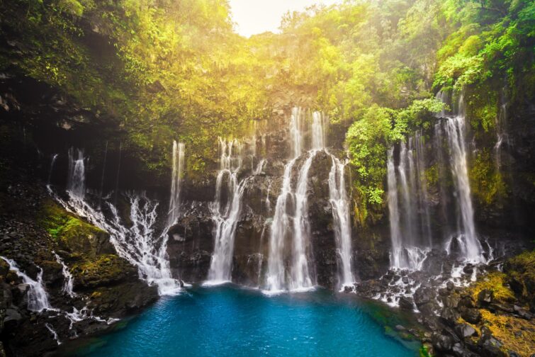 Cascade de Grand Galet à La Réunion