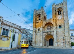 Cathédrale de Lisbonne au Portugal