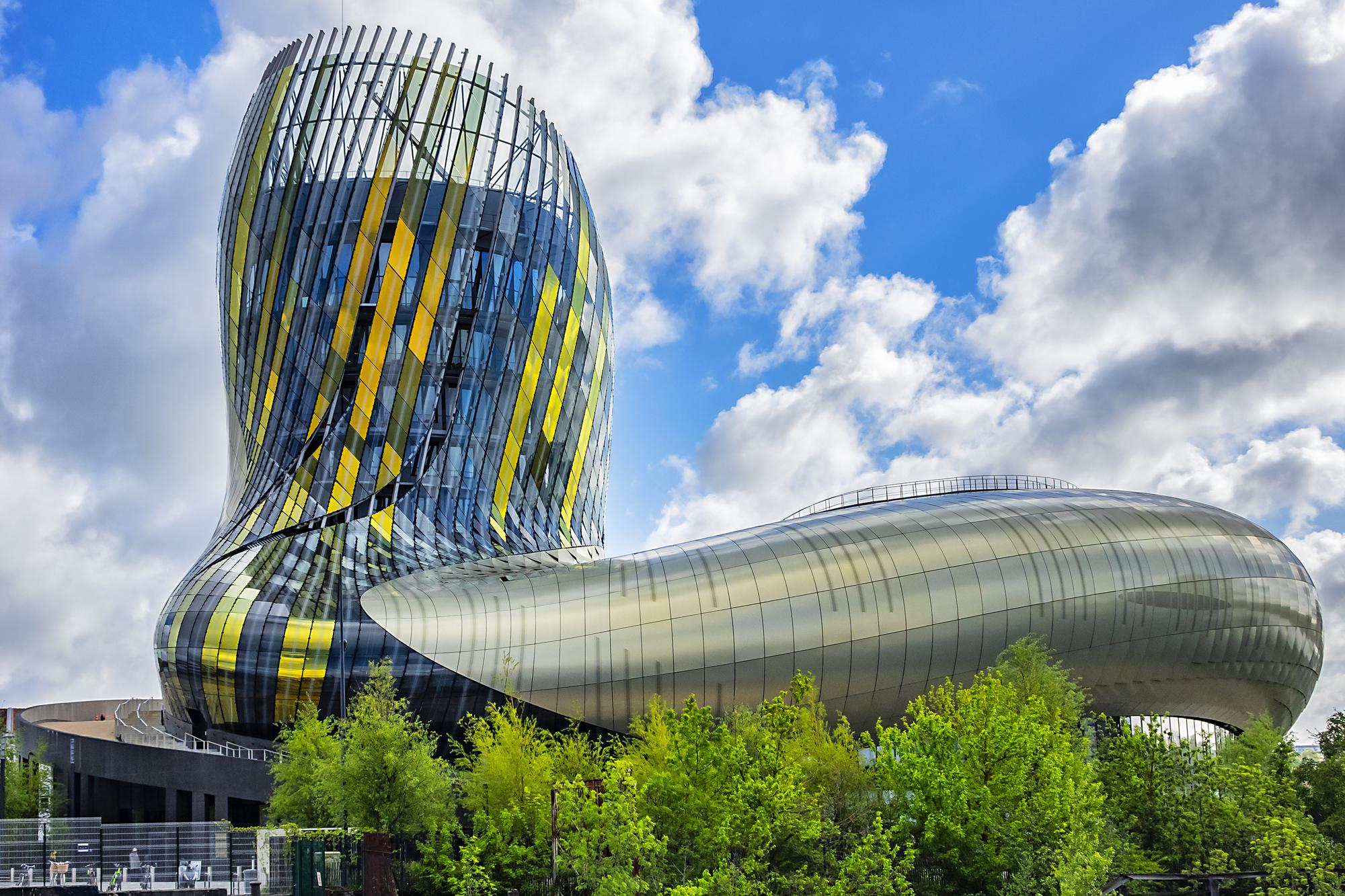 Cité du Vin à Bordeaux en France