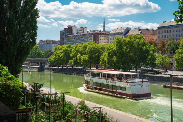 Croisière sur le Danube à Vienne en Autriche