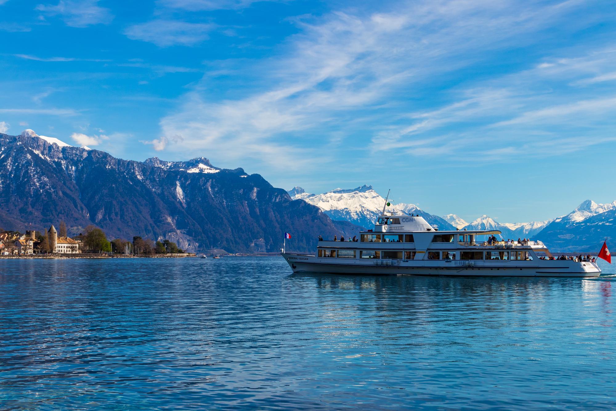 Croisière sur le lac Léman à Genève