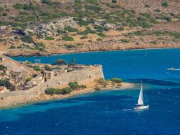 Croisière sur l'île de Spinalonga en Crète, Grèce