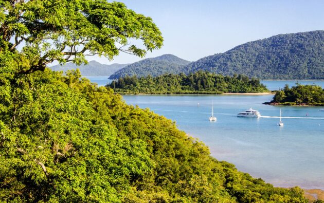 Croisière vers l'île de Whitsunday