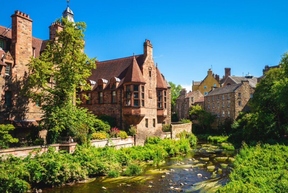 Dean Village à Edimbourg