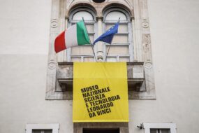 Entrée du Musée de la Science et de la Technologie à Milan