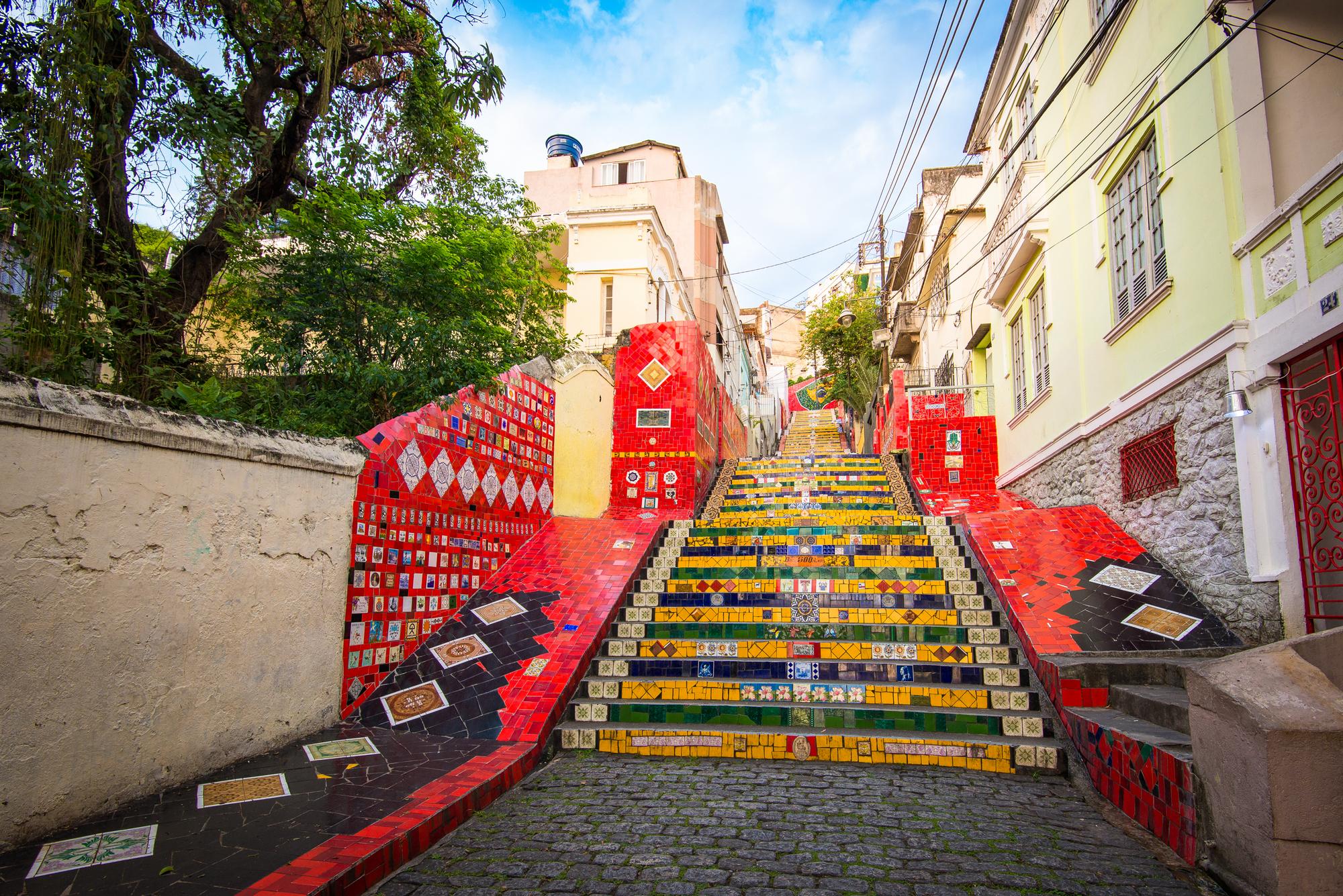 Escalier Selarón, Rio de Janeiro, Brésil