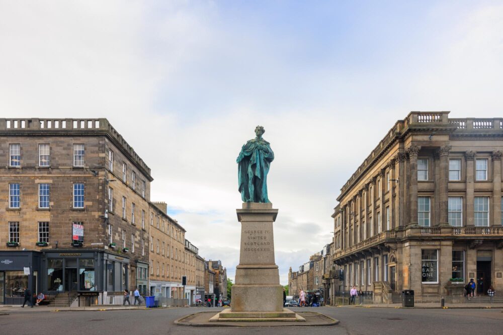 Georges Street à New Town, Edimbourg