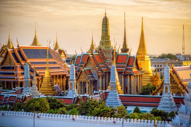 Grand Palais à Bangkok