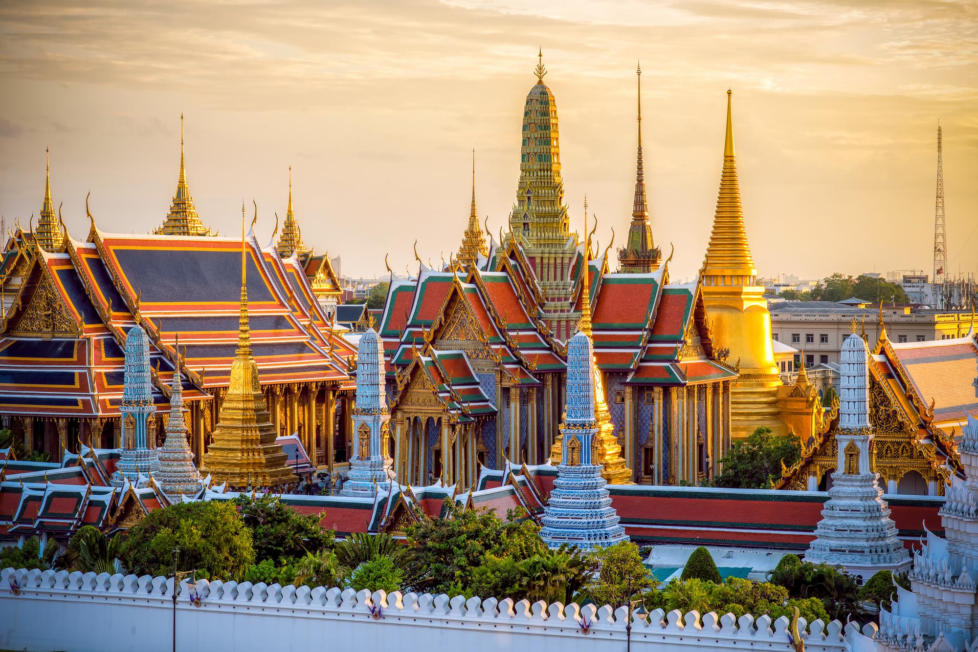 Grand Palais à Bangkok