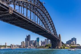 Harbour Bridge de Sydney en Australie