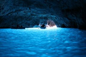 Intérieur de la Grotte Bleue de Capri