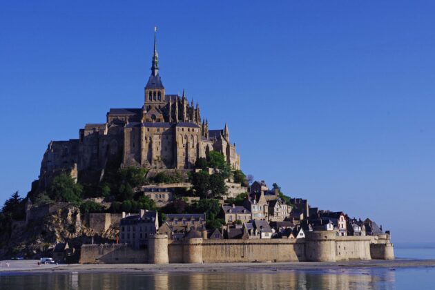 L'Abbaye du Mont-Saint-Michel en France