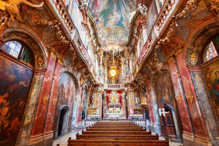 L'Asamkirche à Munich