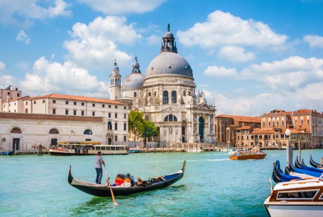 La Basilique Santa Maria della Salute à Venise en Italie