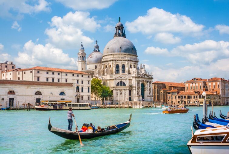 La Basilique Santa Maria della Salute à Venise en Italie