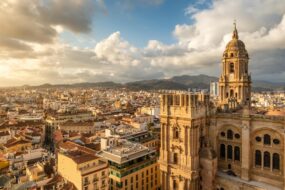 La Cathédrale de l'Incarnation de Malaga en Espagne