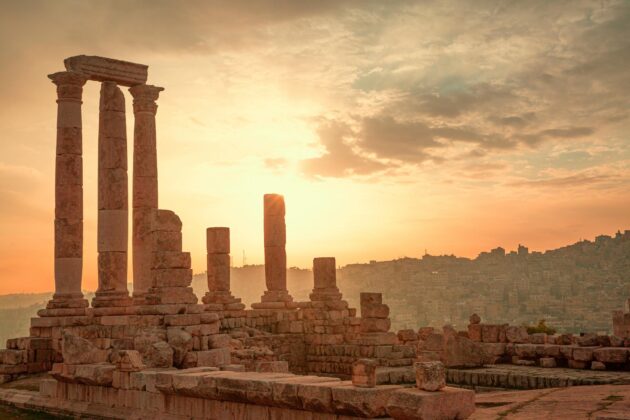 La Citadelle d'Amman, Jordanie