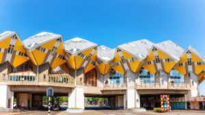 La Maison cubique à Rotterdam aux Pays-Bas