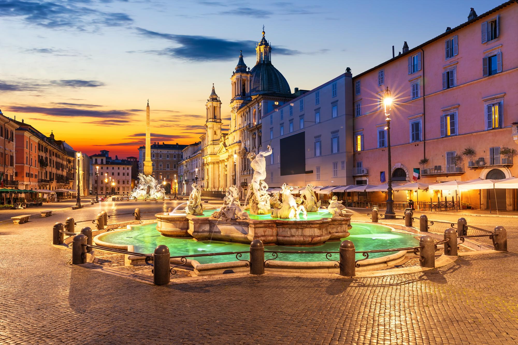 La Piazza Navona à Rome