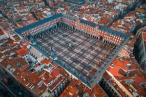 La Plaza Mayor à Madrid, Espagne