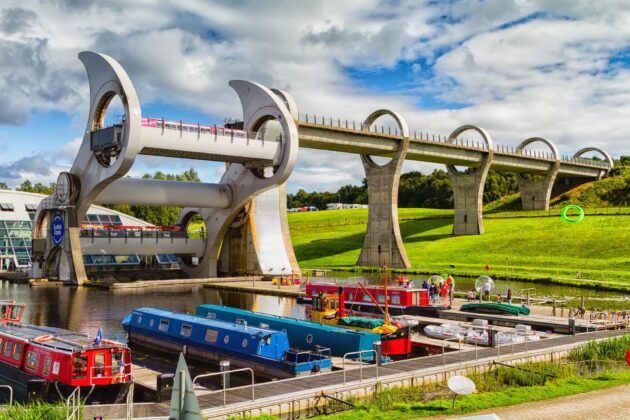 La Roue de Falkirk en Écosse