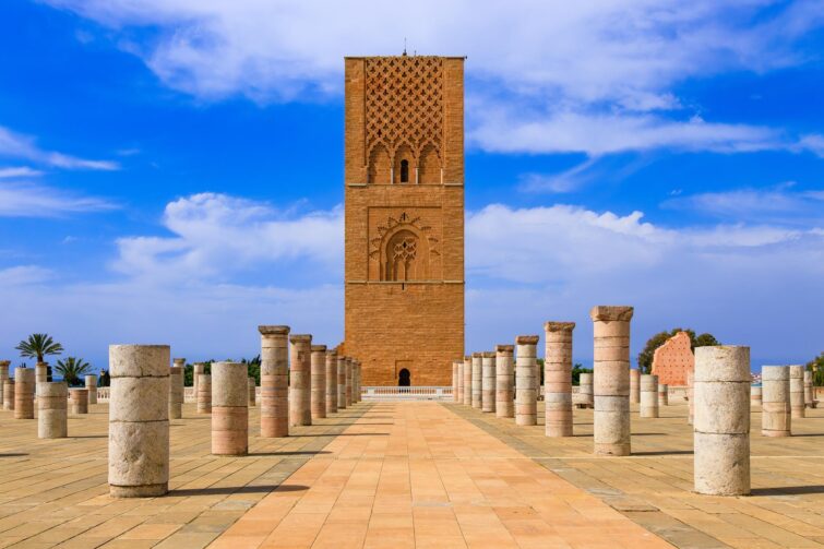 La Tour Hassan, Rabat, Maroc