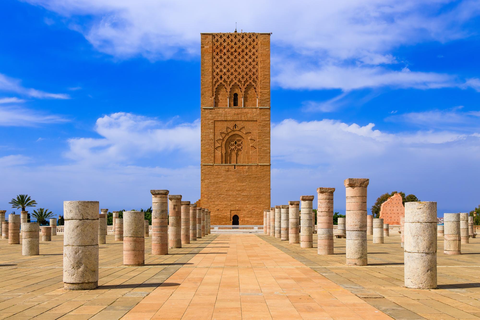 La Tour Hassan, Rabat, Maroc