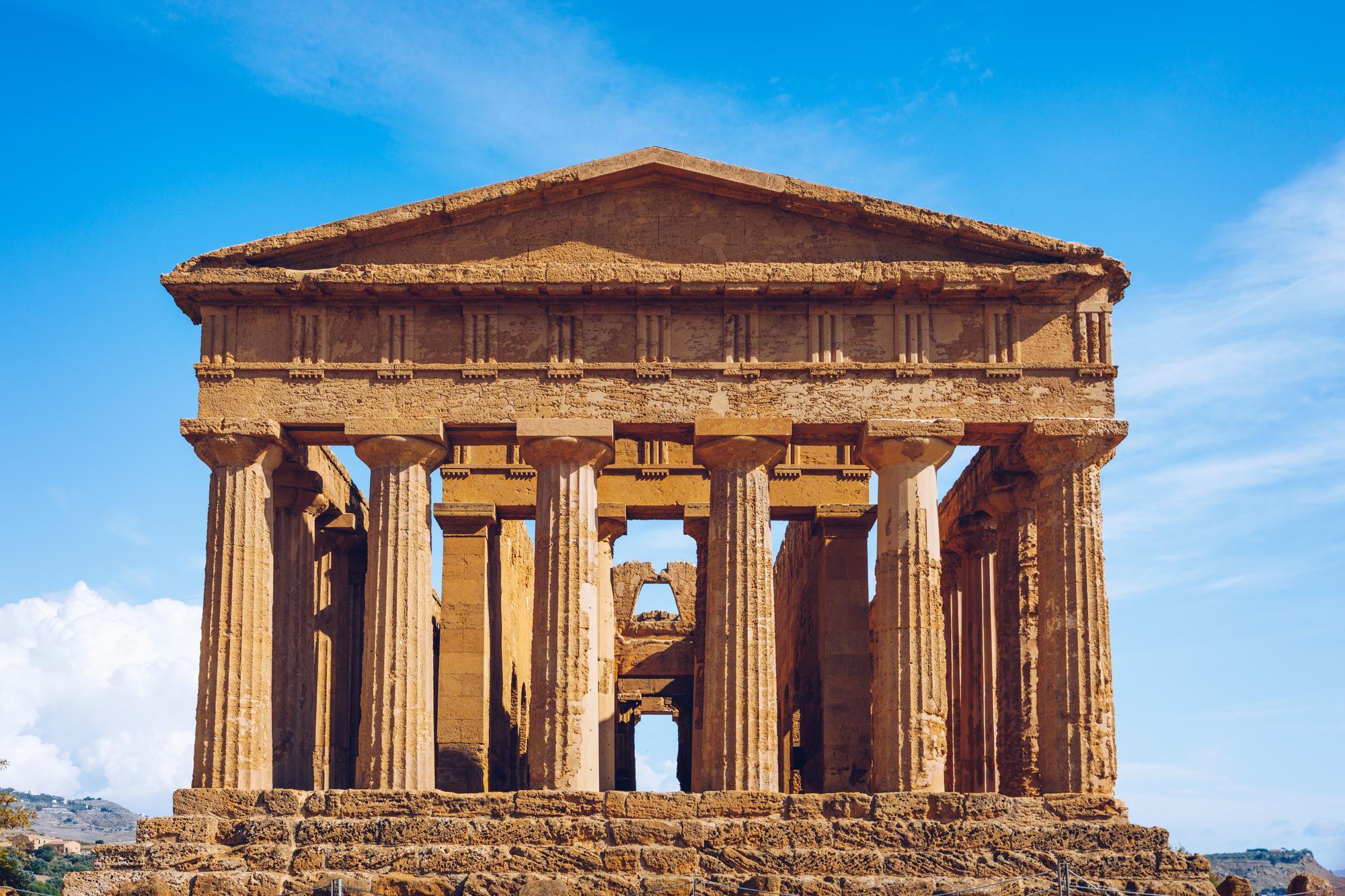 La Vallée des Temples à Agrigente en Sicile