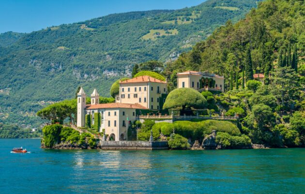 La Villa del Balbianello en Lombardie en Italie
