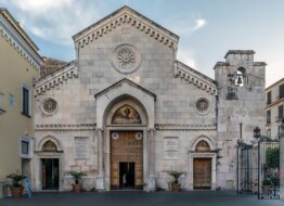 La cathédrale de Sorrente en Italie