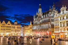 La célèbre Grand-Place de Bruxelles en Belgique