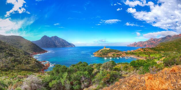 La superbe réserve de Scandola en Corse