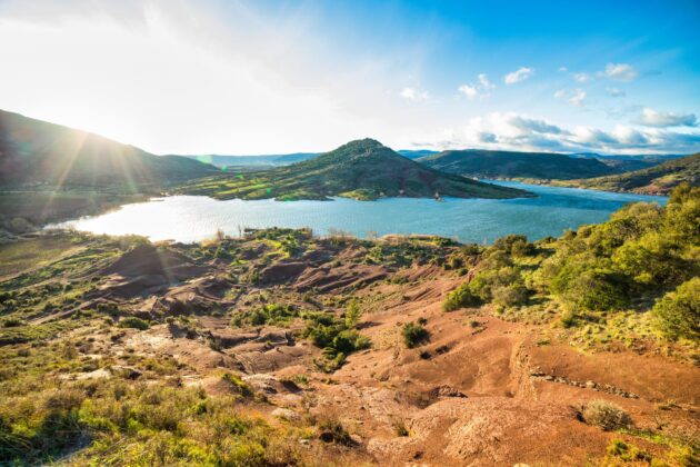 Lac du Salagou dans l'Hérault