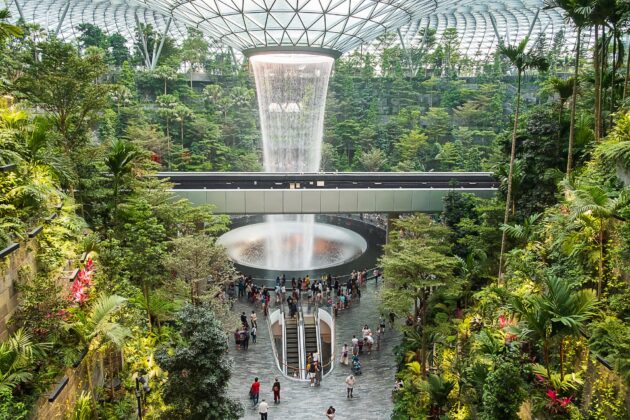 L'aéroport Changi de Singapour est l'un des plus beaux du monde