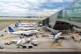 L'aéroport La Guardia à New York